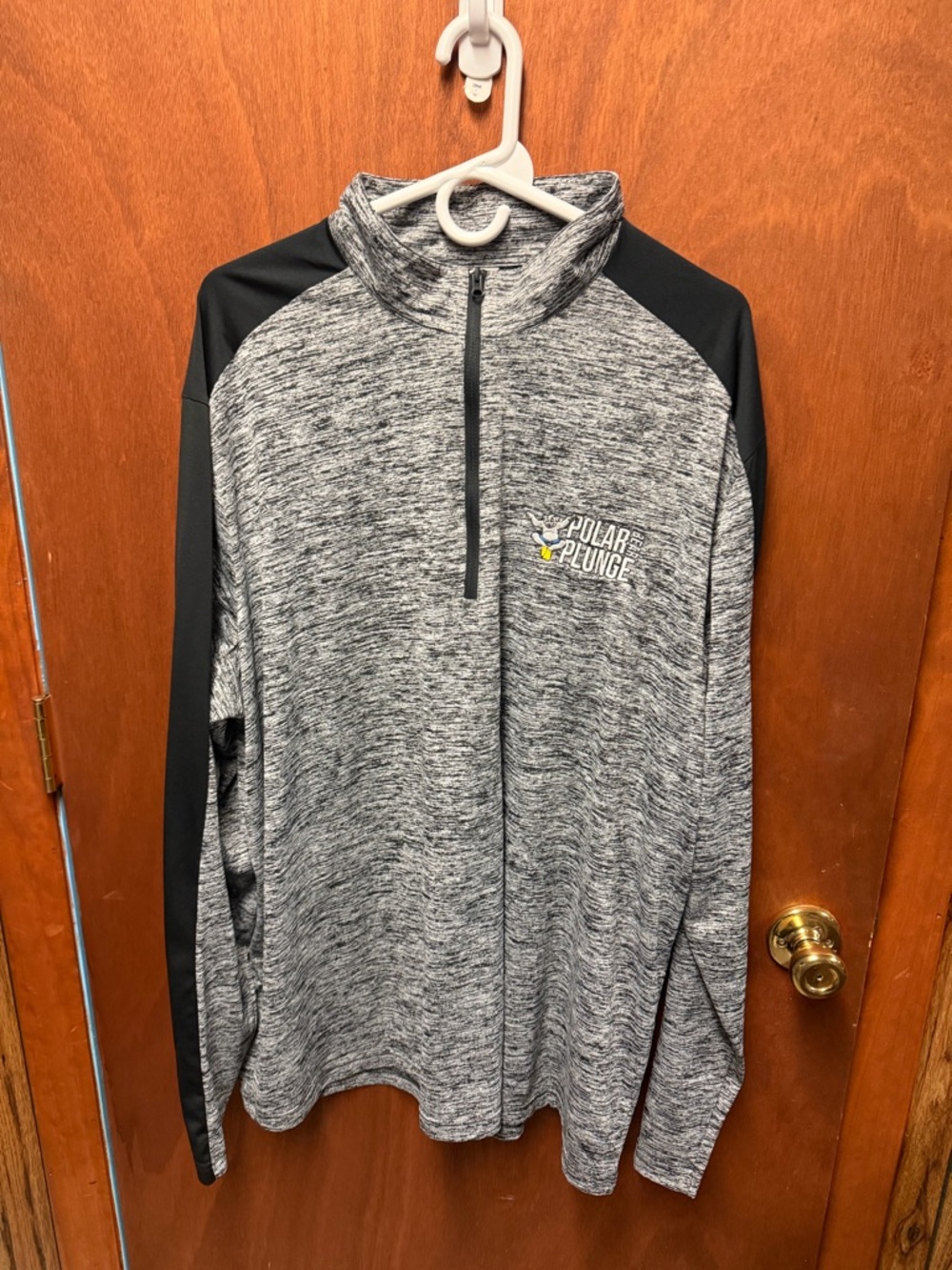 Sport-Tek Gray Heather Quarter-Zip Pullover
